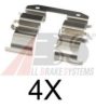 HYUNDAI 5811675000 Accessory Kit, disc brake pads